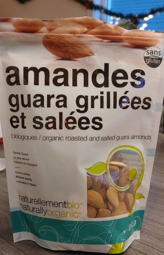Amandes Guara grillées et salées