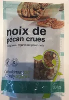Noix de pécan crues biologiques