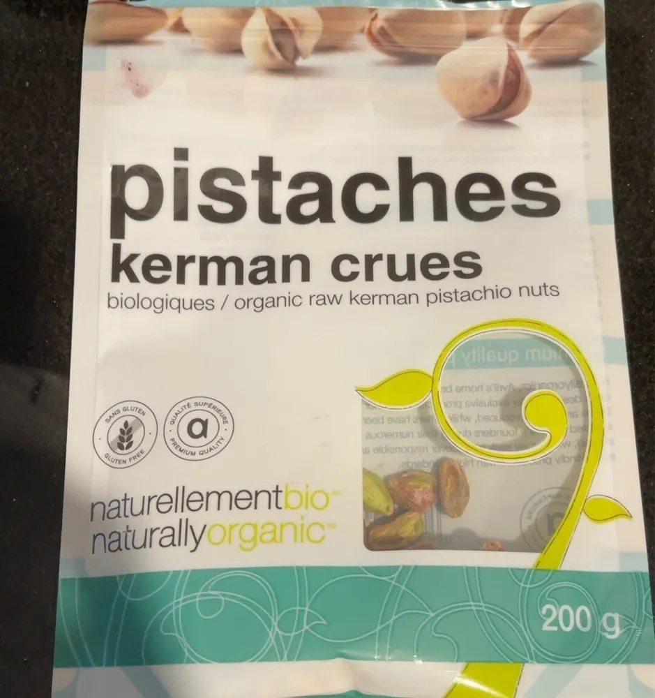 Pistaches Kerman crues