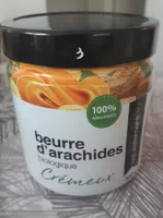 Beurre d'arachide biologique crémeux