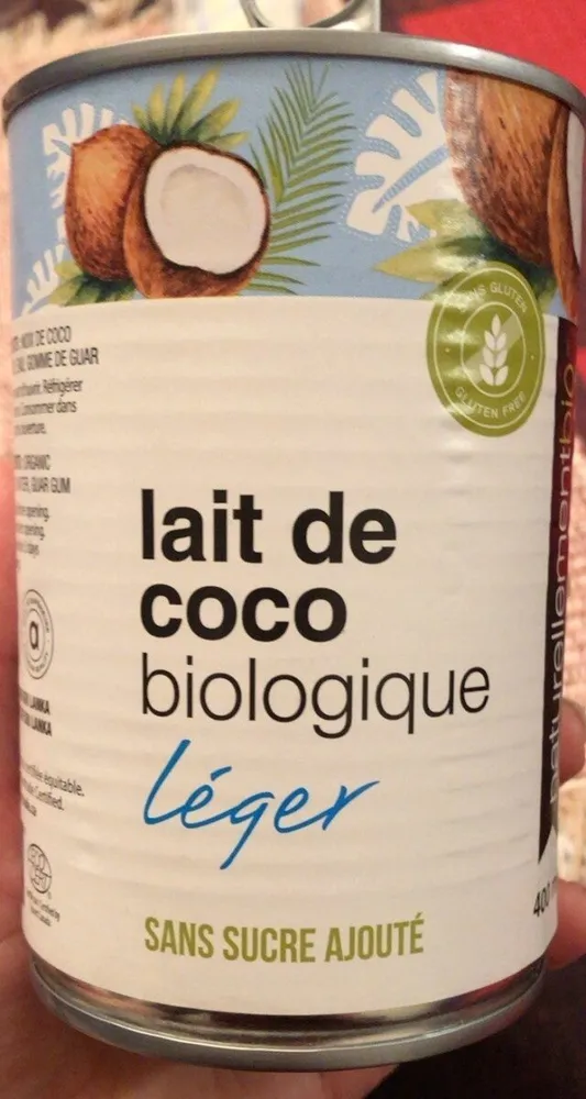 lait de coco biologique