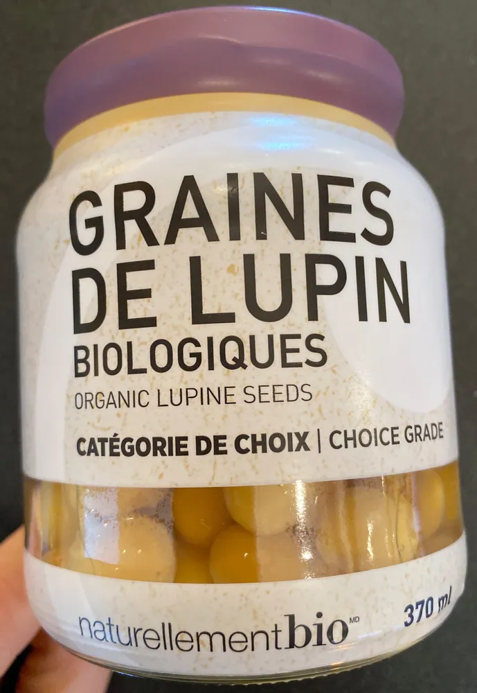 Graines de lupin biologiques