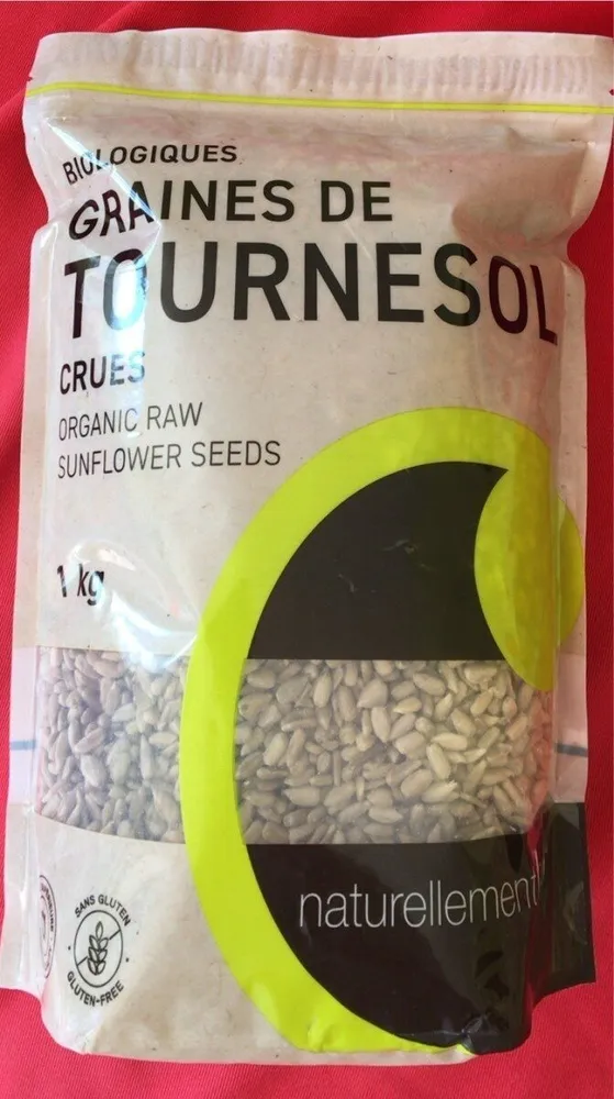 Graines de tournesol crues