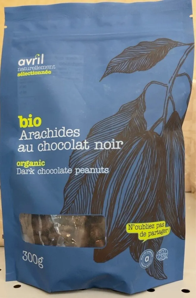 Arachide au chocolat noir
