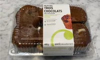 Muffins trios chocolats