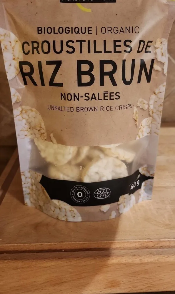 Croustille de riz brun