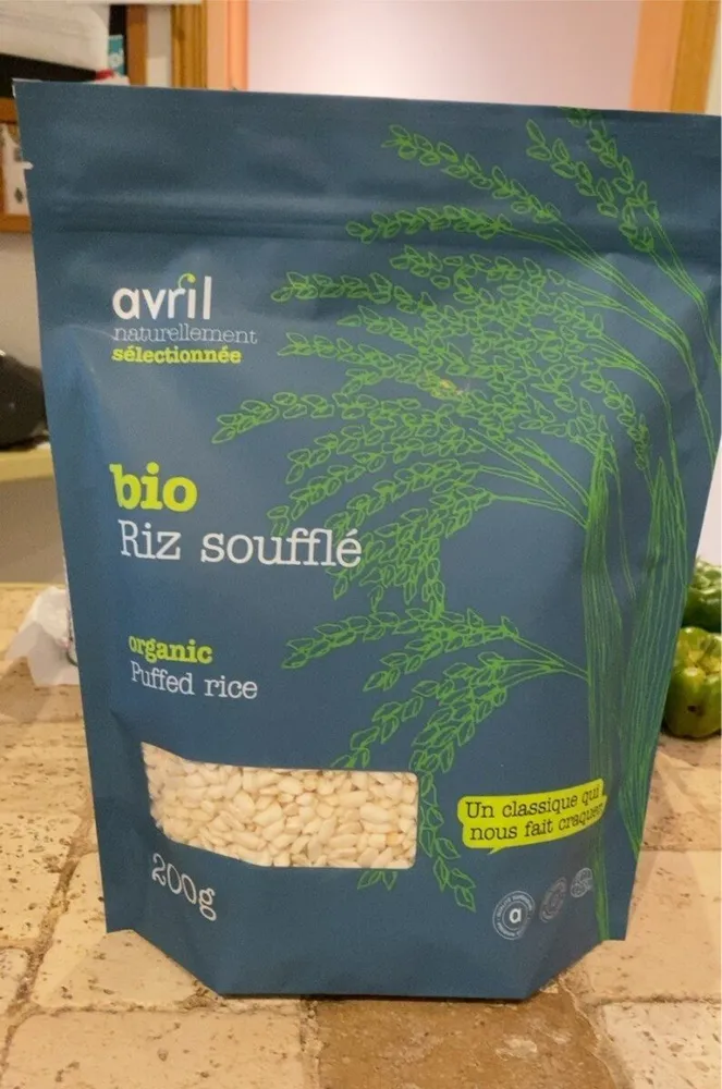 Riz soufflé