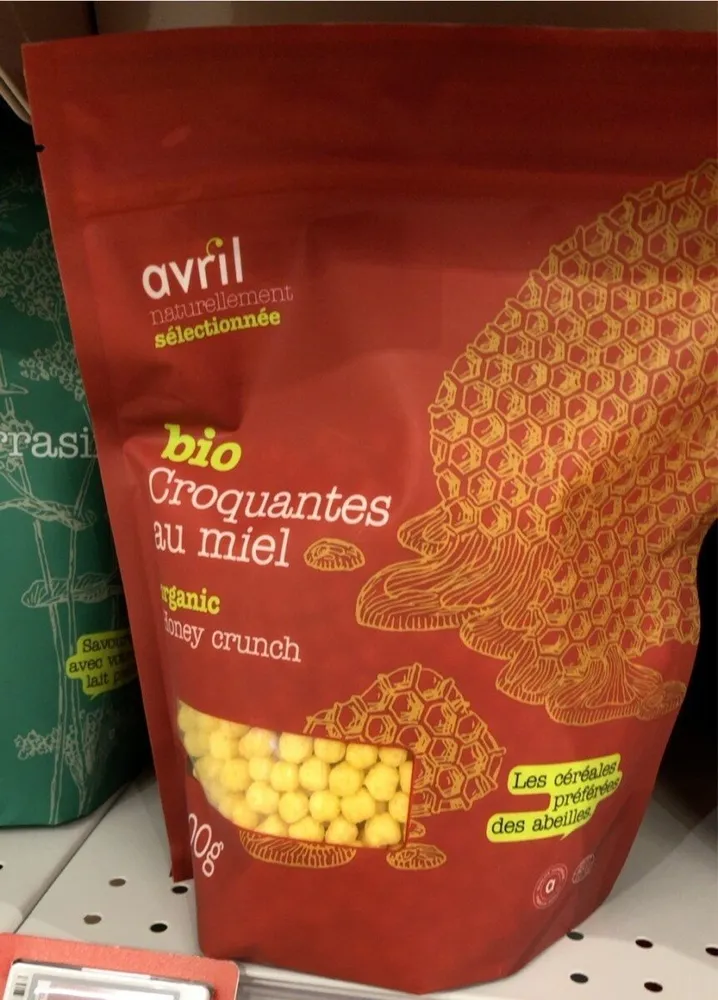 Croquantes au miel