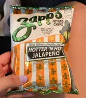 HOTTER 'N HOT JALAPEÑO Potato Chips