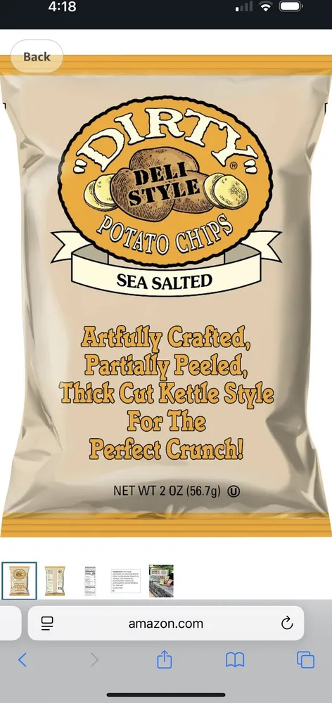 Potato Chips Sea Salted