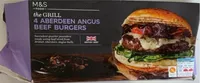 4 Aberdeen Angus Beef Burgers