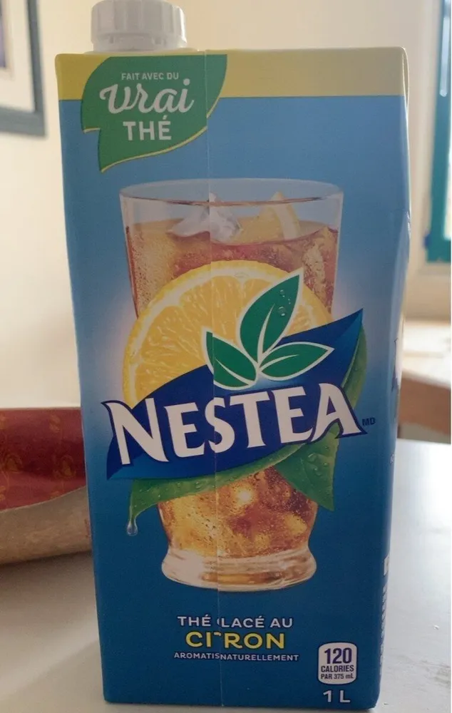 Thé glacé au citron