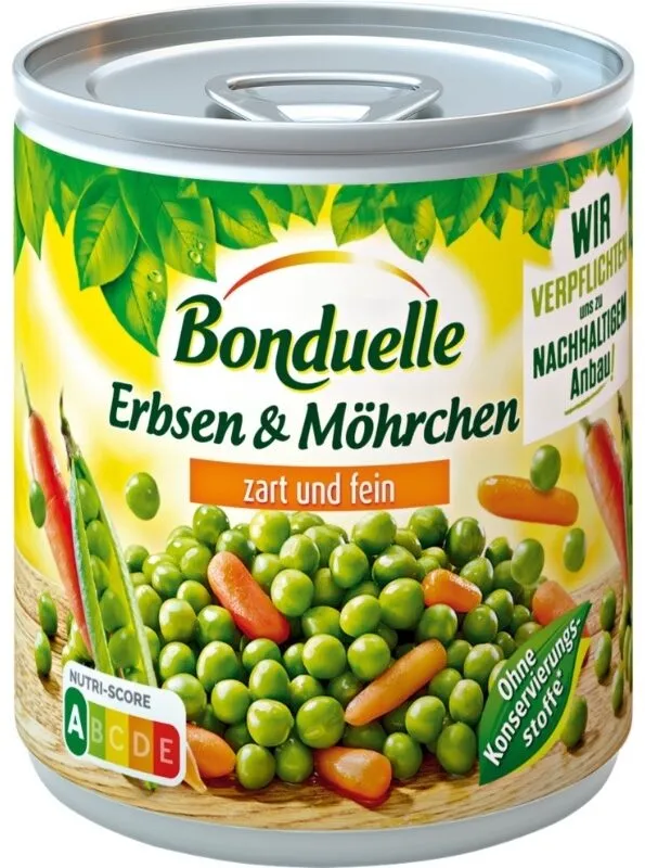 Erbsen und Möhrchen
