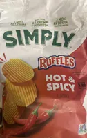 Simply Ruffles Hot & Spicy