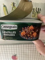 Lentilles préparées