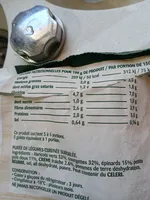 Purée de légumes cuisinée surgelée
