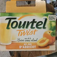 Twist avec de la bière sans alcool au jus d'abricot