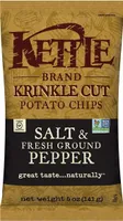 Potato Chips Krinkle Cut Salt & Fresh Ground Pepper