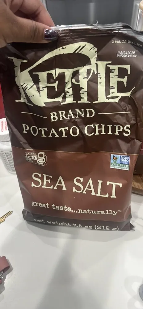 Sea salt POTATO CHIPS