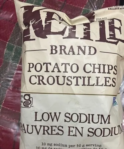Potato Chips Low Sodium (Canada Only)