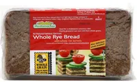 Whole Rye Bread with whole rye kernels