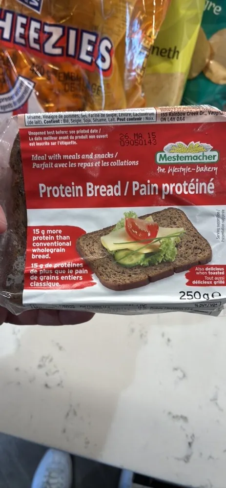 Protein Bread / Pain protéiné