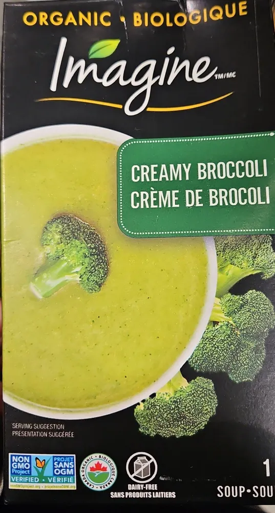Organic Creamy Broccoli Soup