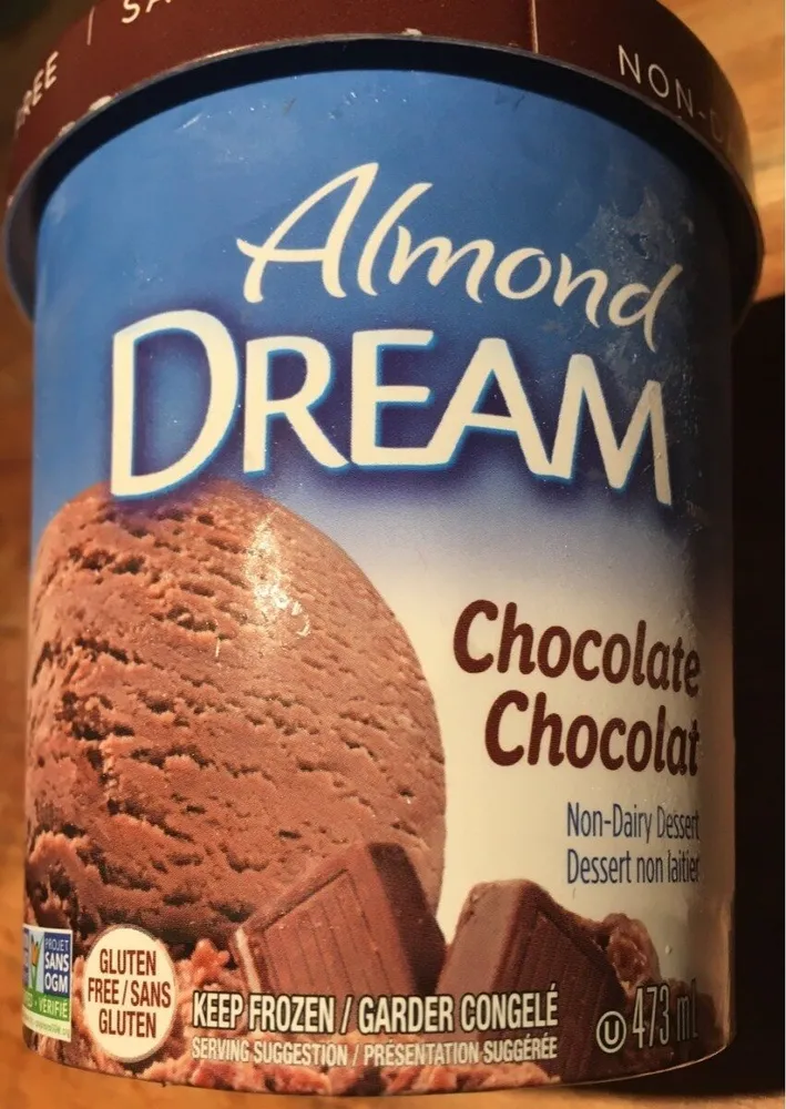 Dessert non laitier au chocolat