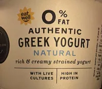 Authentic Greek Yogurt Natural