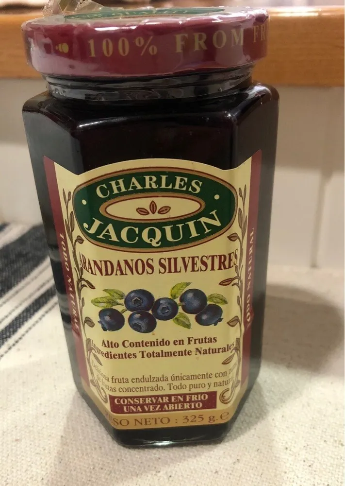 Mermelada de arandanos silvestres