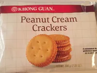 Peanut cream crackers