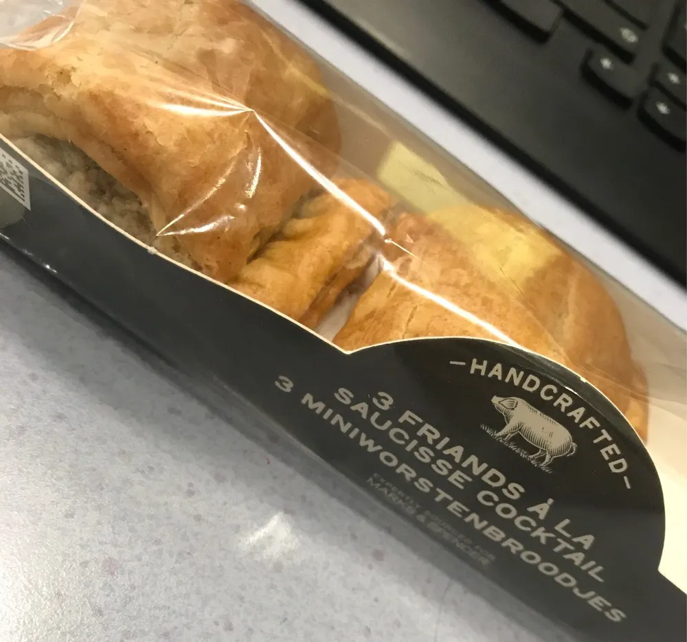 3 Friands à la Saucisse