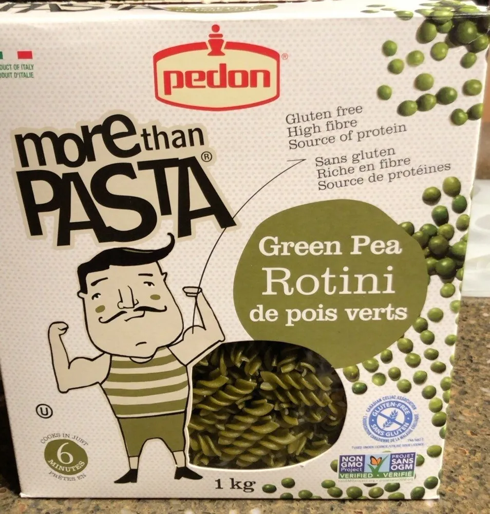 Rotini de pois verts