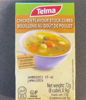 Chicken flavour stock cubes