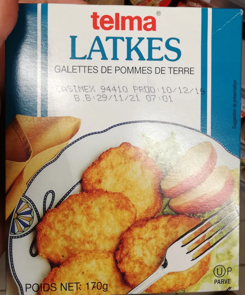 Potatoes Latkestelma Parvé - 170 G