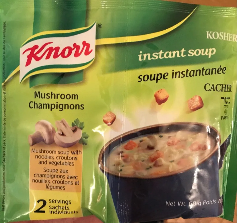 Mushroom Instant Soup