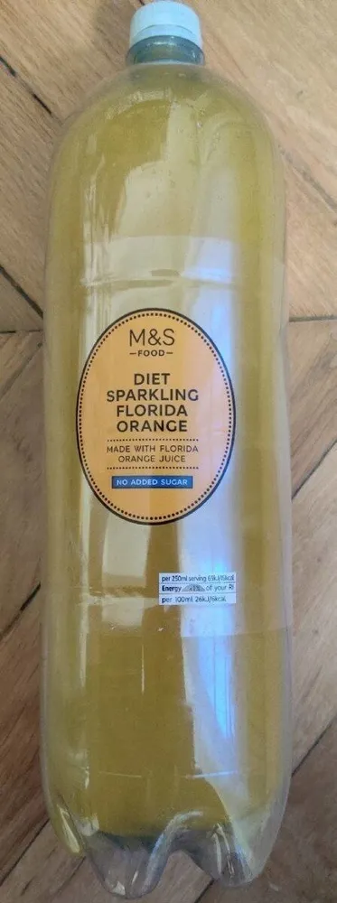 Diet Sparkling Florida Orange