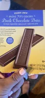 Mini Dark Chocolate Bars