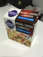 mixtura surtido de mariscos al natural en agua