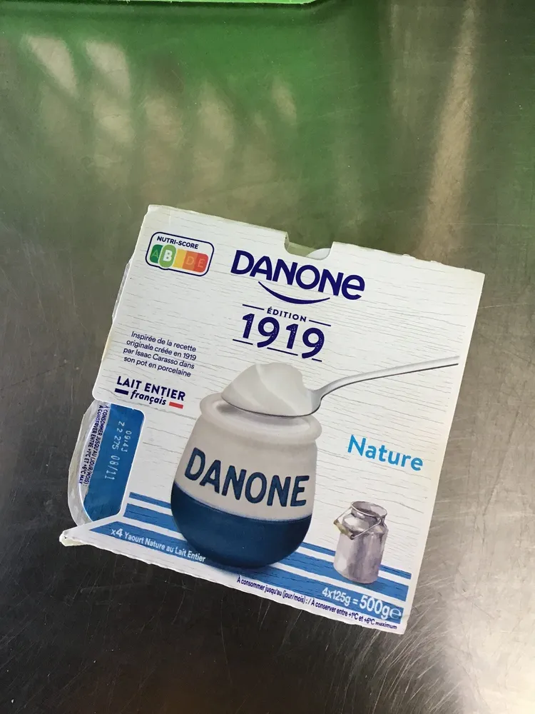 Danone x4 pot nature