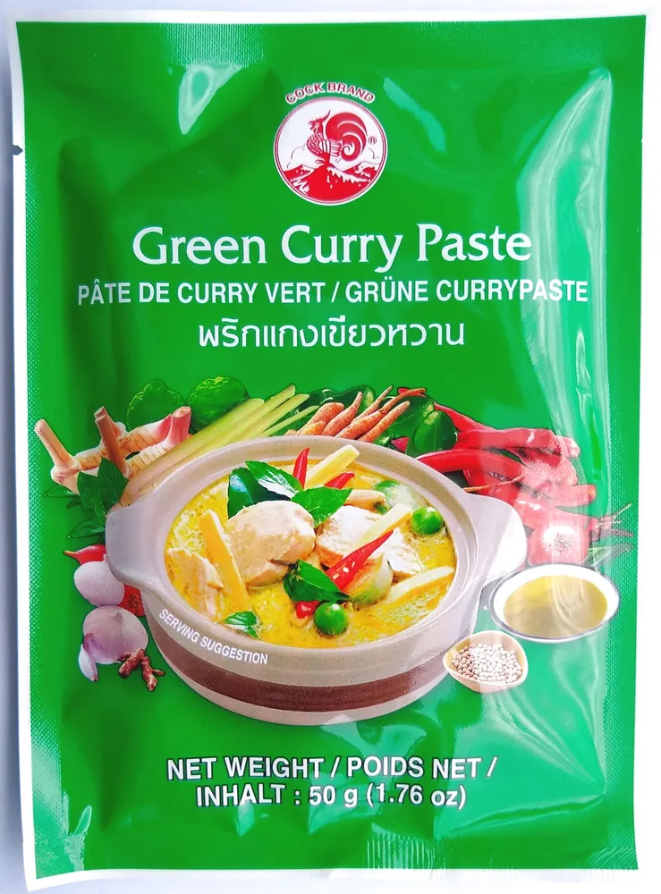 Pâte de curry vert