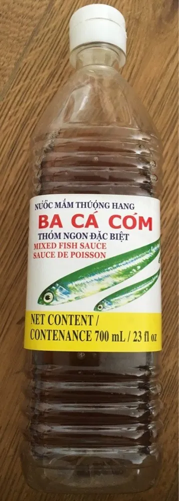 NÚÖC MÁM THUÓNG HANG - Mixed fish sauce - sauce de poisson