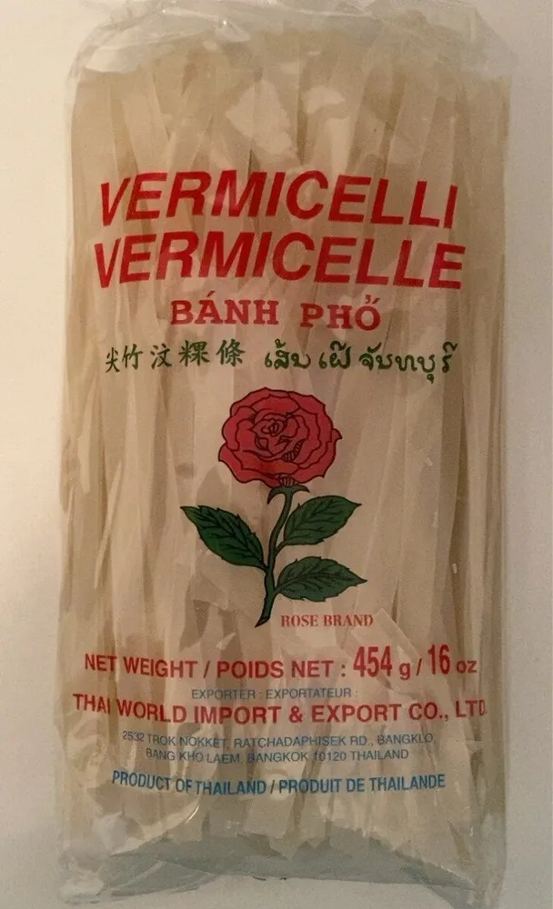 Vermicelles de riz