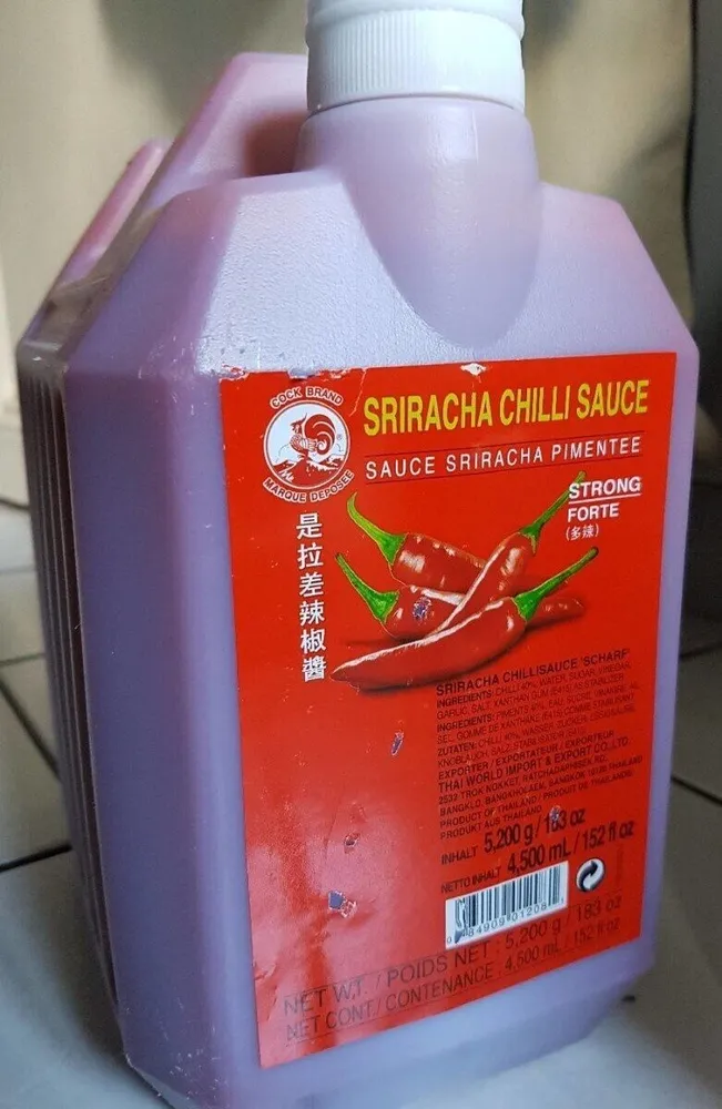 Sauce Sriracha pimenté forte