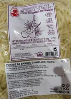 Bamboo shoot in brine stripes