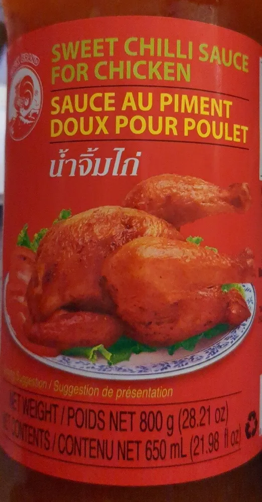 Süße Chilisauce für Huhn (Pikant)