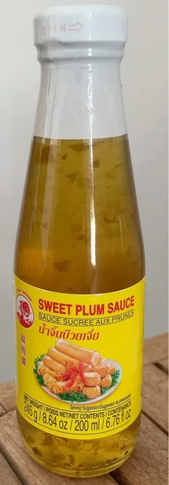 Sauce sucrée aux prunes