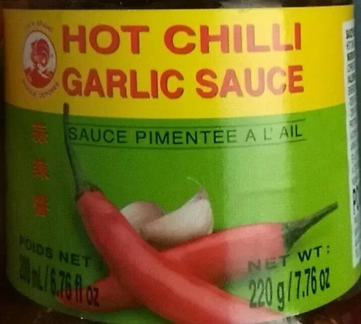 Hot chili Garlic sauce