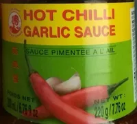Hot chili Garlic sauce