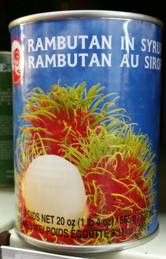 Rambutan au sirop